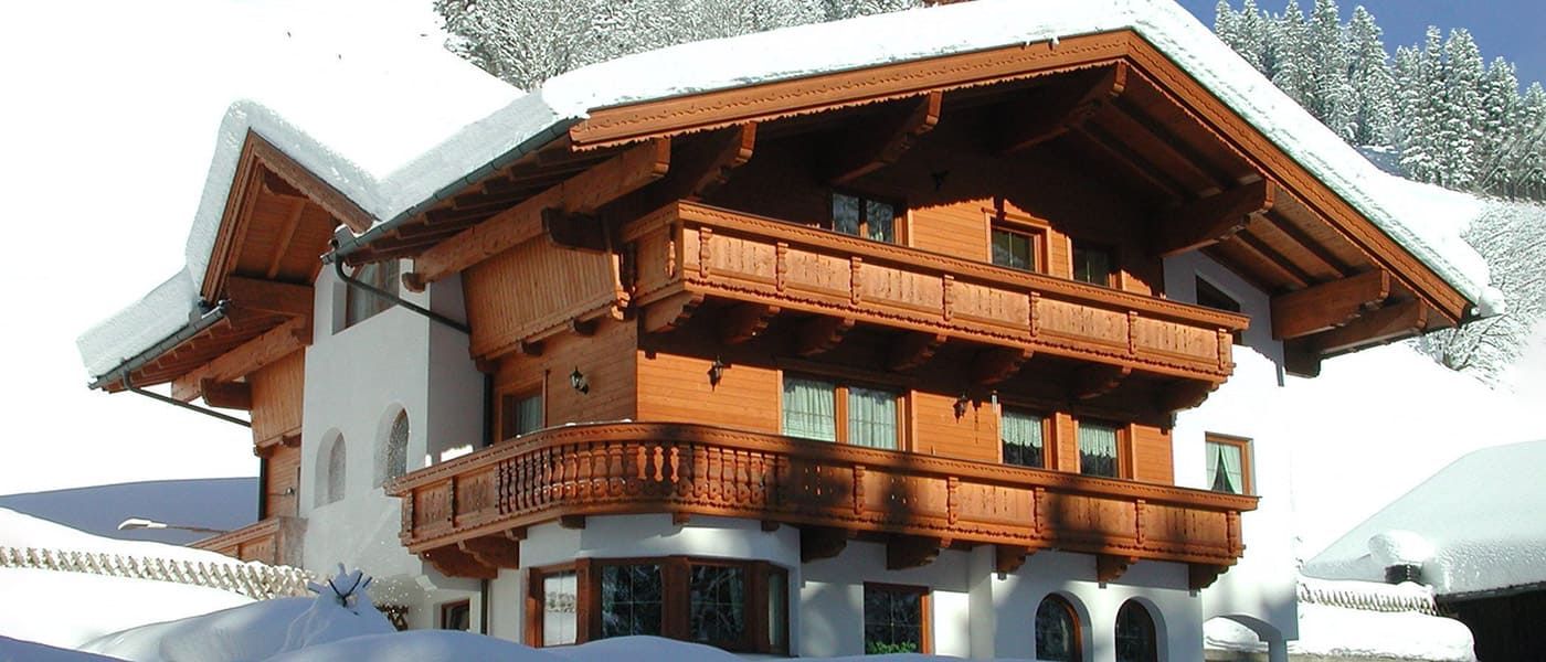 Appartement Hollaus in Gerlos in Tirol Winterurlaub